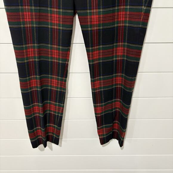 Lauren Ralph Lauren | Pants Tartan Hanley Plaid Holiday Christmas Festive- Sz 12 - Picture 3 of 9